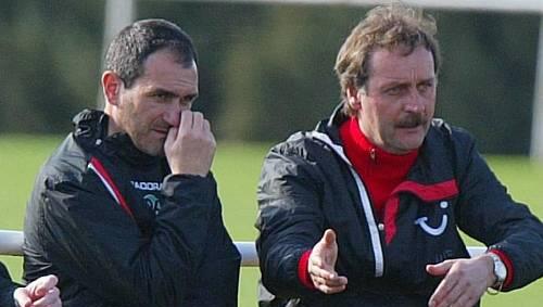 Der Spion und sein Spezl: Ex-Cluberer Thomas Kristl hat den FCN für seinen Freund Duisburg-Coach Peter neururer ausgekundschaftet. Der Spion und sein Spezl: Ex-Cluberer Thomas Kristl hat den FCN für seinen Freund Duisburg-Coach Peter neururer ausgekundschaftet.