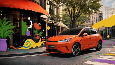 Kompakt im Alltag, gro&szlig;z&uuml;gig bei Platz und Reichweite: der BYD DOLPHIN G DM-i.