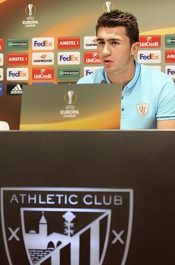 Aymeric Laporte: Ist mit Atletic Bilbao aktuell in der Europa League im Viertelfinale vertreten - und vielleicht schon bald in Manchester?