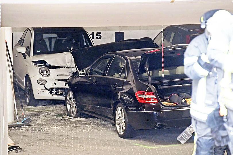 Weitere Bilder vom Unfall in Ottobrunn.
