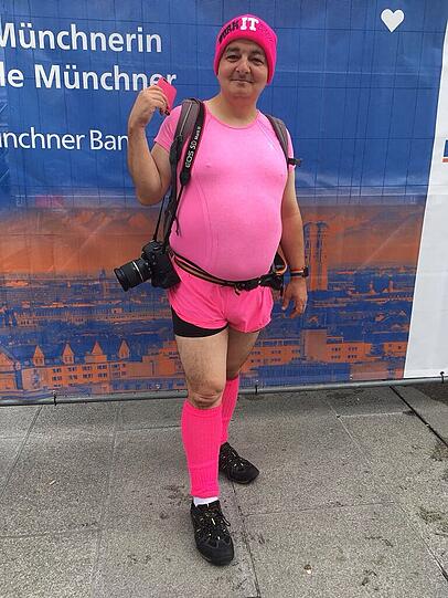 München ist bunt - gerade an diesem Tag