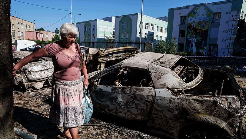 Die ukrainische Hauptstadt erlebt einen der schlimmsten Angriffe mit russischen Drohnen und Raketen. Die ukrainische Hauptstadt erlebt einen der schlimmsten Angriffe mit russischen Drohnen und Raketen.