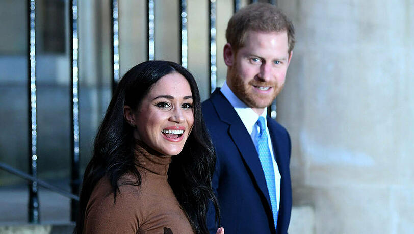 Prinz Harry und Herzogin Meghan besuchten Anfang 2020 das Canada House in London. Prinz Harry und Herzogin Meghan besuchten Anfang 2020 das Canada House in London.
