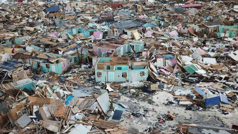 Nichts mehr zu retten: Hurrikan "Dorian" hat auf den Bahamas enorme Verwüstungen hinterlassen. Nichts mehr zu retten: Hurrikan "Dorian" hat auf den Bahamas enorme Verwüstungen hinterlassen.