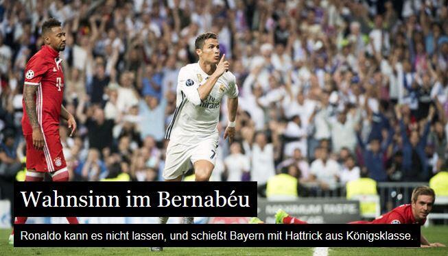 Die Fanseite "RealTotal" sprach von Wahnsinn.