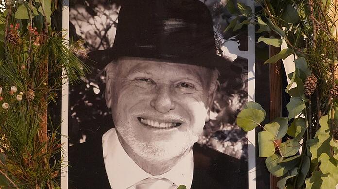 Das Trauerbild für Georg Maier.