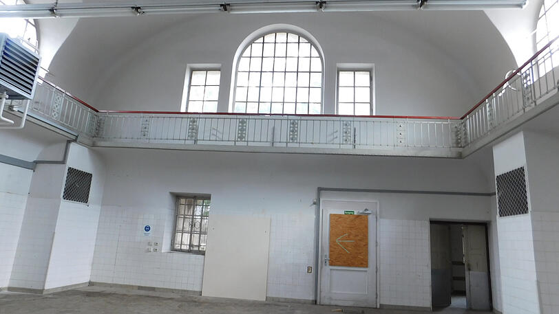 Das Innere einer einstigen Wäscherei. Auch hier werden Wohnungen entstehen.