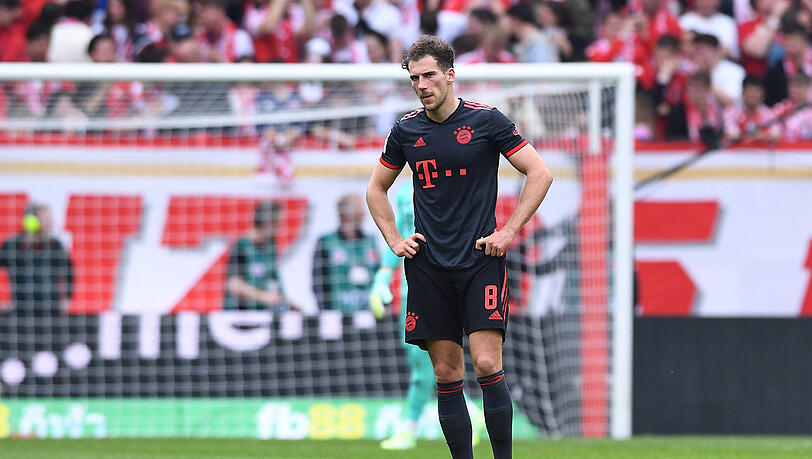 Platt und ausgelaugt: Leon Goretzka. Platt und ausgelaugt: Leon Goretzka.