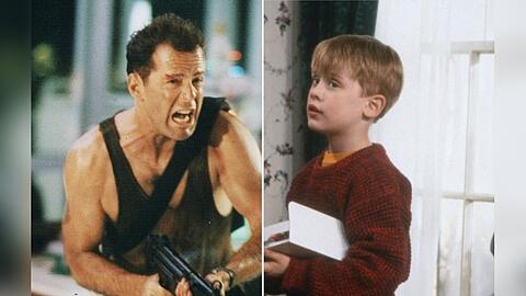Wer bei diesem Duell wohl die kürzere Zimtstange zieht? Weder John McClane (Bruce Willis, l.) noch Kevin McCallister (Macaulay Culkin) dürfen zur Weihnachtszeit fehlen.