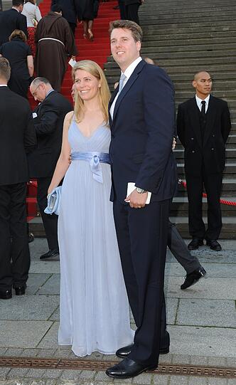 Hubertus Erbprinz von Sachsen-Coburg und Prinzessin Kelly