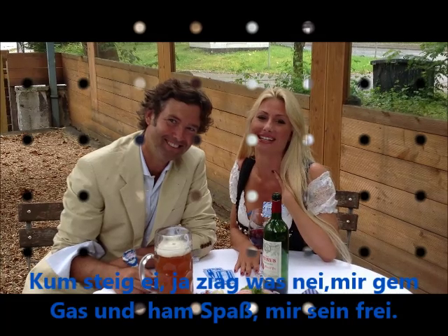 Bilder aus dem Wiesnkoks-Video