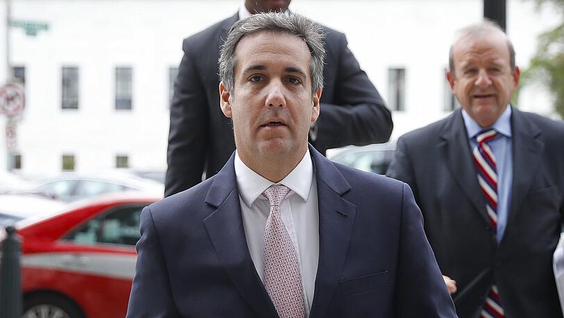 Der Anwalt von Donald Trump: Michael Cohen. Der Anwalt von Donald Trump: Michael Cohen.