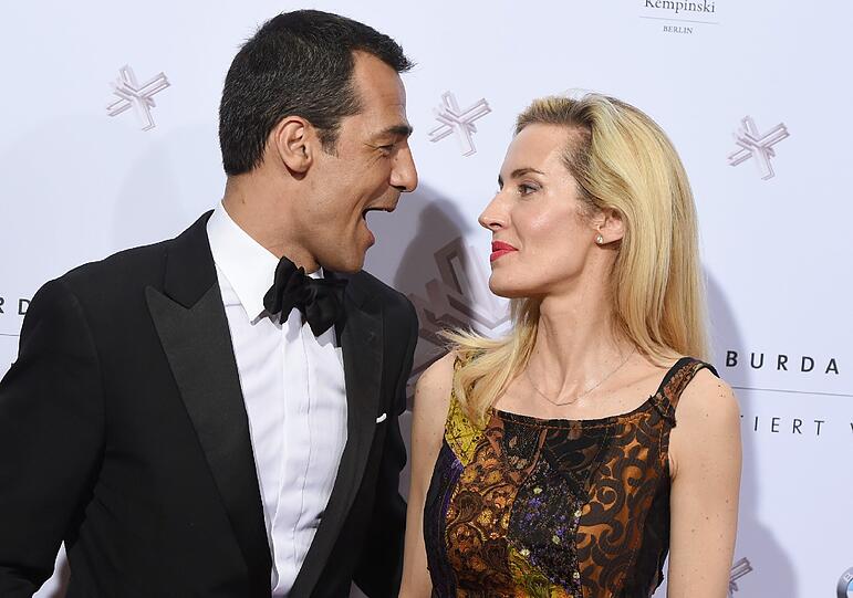 Erol Sander mit seiner Frau Caroline