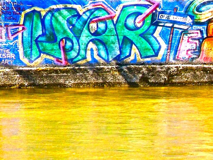 Graffiti-Streifzug an der Isar