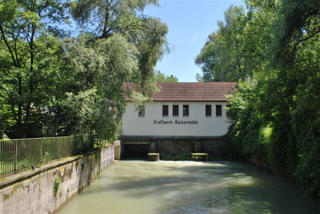 Das Kraftwerk Bäckermühle ist eine Sehenswürdigkeit Untergiesings.