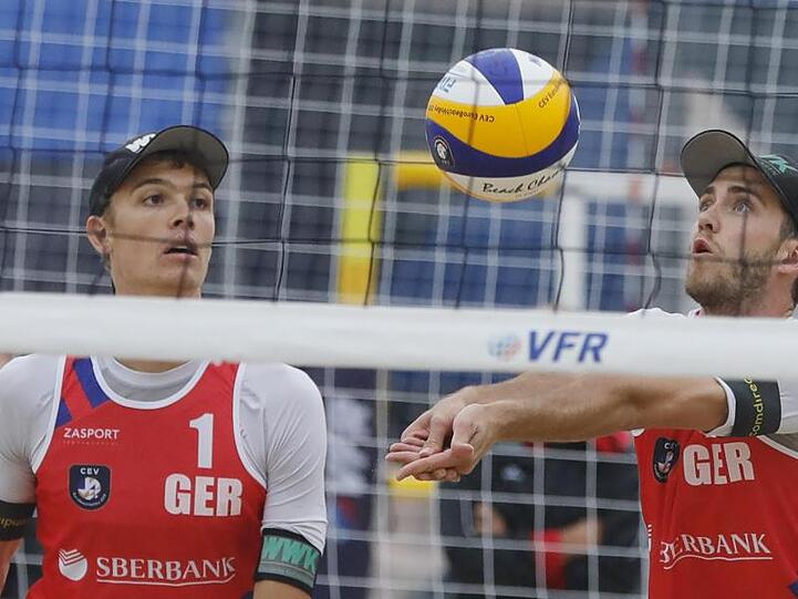 Verpassten in Moskau das EM-Halbfinale: Julius Thole und Clemens Wickler.