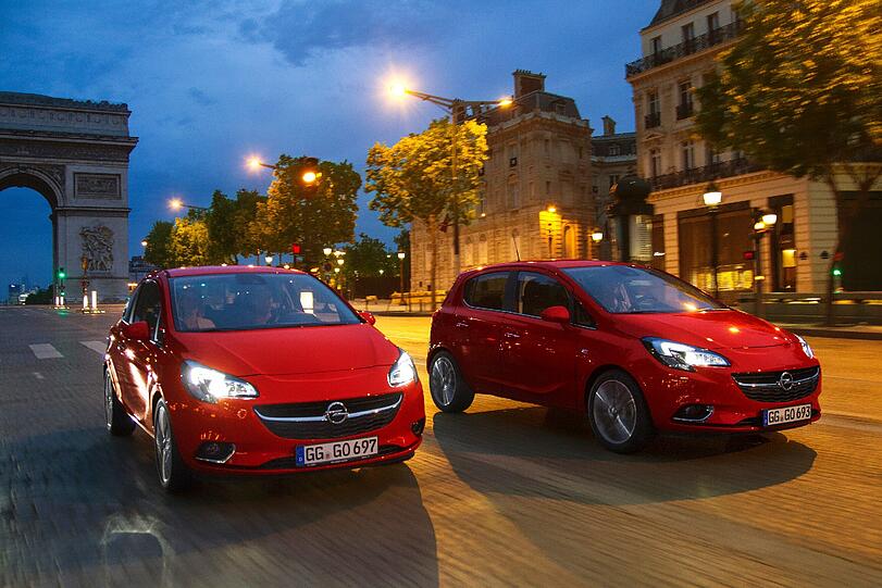 Der neue Opel Corsa trägt das akuelle Markengesicht und ist als Drei- und Fünftürer zu haben.