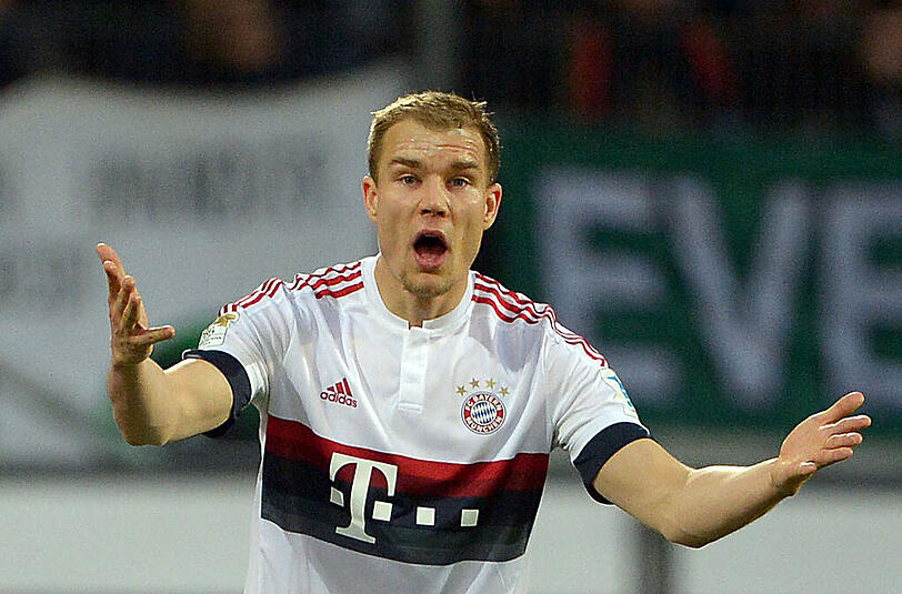 Holger Badstuber: Note 3. Nach der Pause im Pokal wieder in der Anfangself. Zuverlässig, routiniert. Auch auf der für ihn etwas ungewohnten Position links in der Dreierkette, in Halbzeit zwei dann in der Viererkette. Ein versöhnliches Hinrunden-Ende nach langer Verletzungspause mit vier Liga-Einsätzen (zwei Mal eingewechselt). Nach 73 Minuten ausgewechselt.