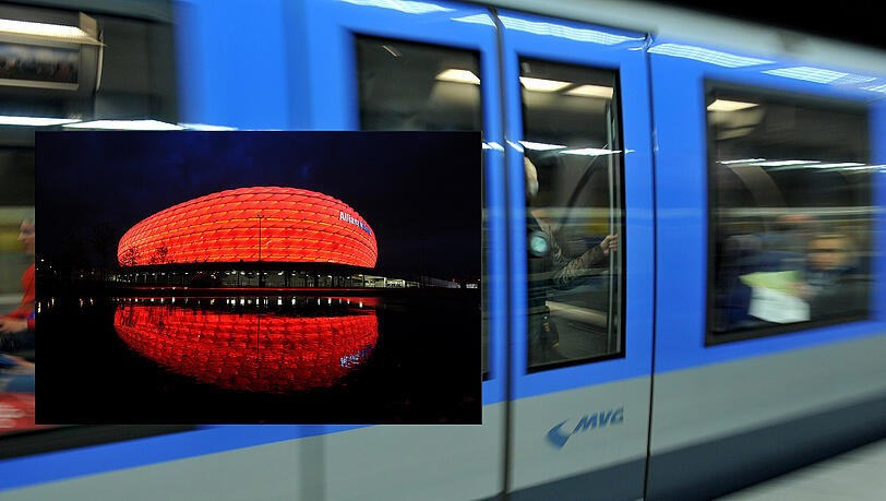 Eventuell können sich Bayernfans ihr U-Bahn-Ticket zur Allianz Arena bald sparen. Eventuell können sich Bayernfans ihr U-Bahn-Ticket zur Allianz Arena bald sparen.