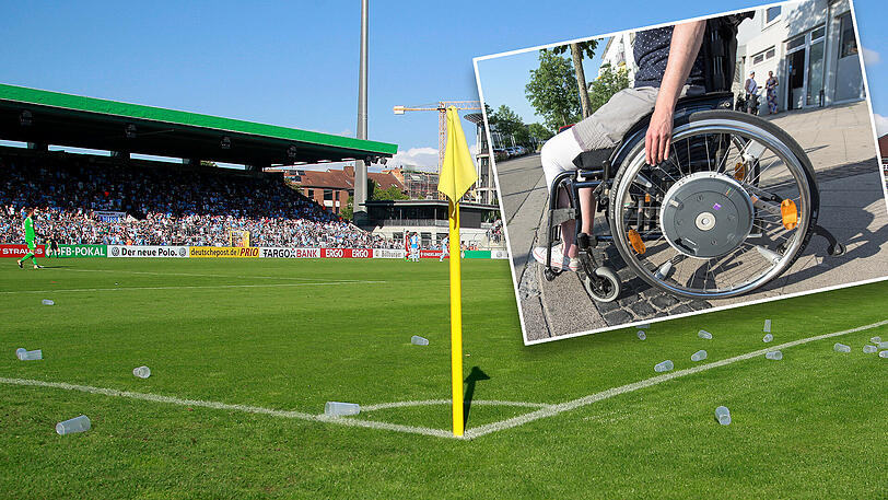 Rollstuhlfahrer haben es im Grünwalder Stadion nicht unbedingt leicht. Die Stadtratsfraktion der FDP-HUT will das jetzt ändern.