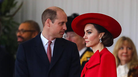 Prinz William und Prinzessin Kate.