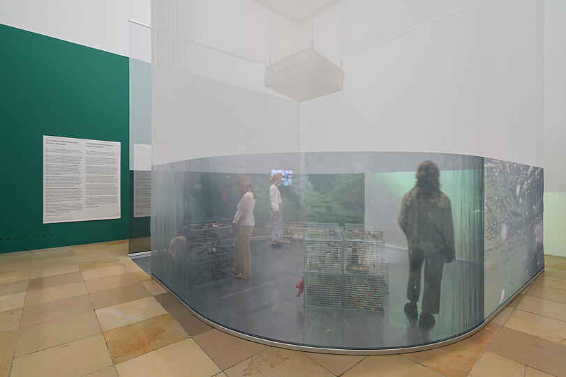 Ein Blick in die Ausstellung.