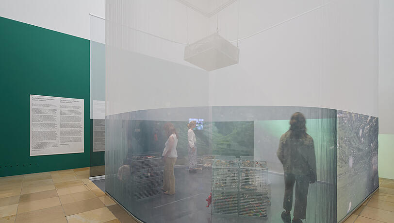 Ein Blick in die Ausstellung.
