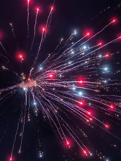 Ob die Bayern vom Feuerwerk vor dem Hotel gest&ouml;rt wurden? (Archivbild)