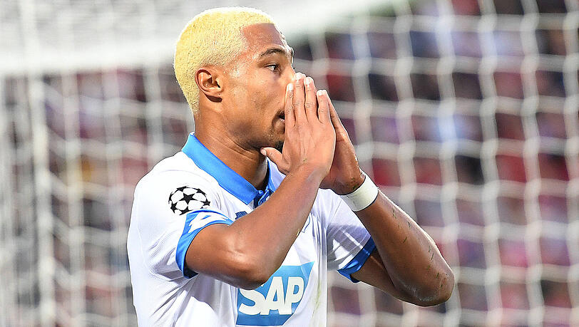 Vom FC Bayern an 1899 Hoffenheim ausgeliehen: Serge Gnabry. Vom FC Bayern an 1899 Hoffenheim ausgeliehen: Serge Gnabry.