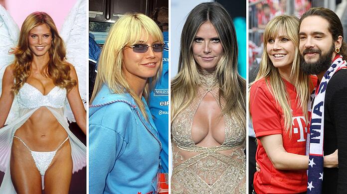 Vom unerfahrenen Model-Mädchen zur taffen Geschäftsfrau: Durch die Jahre mit Heidi Klum...