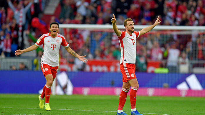 Harry Kane sorgte mit seinem 50-Meter-Tor gegen Darmstadt für das große Highlight in einem spektakulären Spiel.