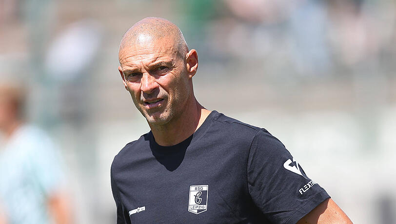 Aktuell Trainer bei Chemie Leipzig: Alexander Schmidt.