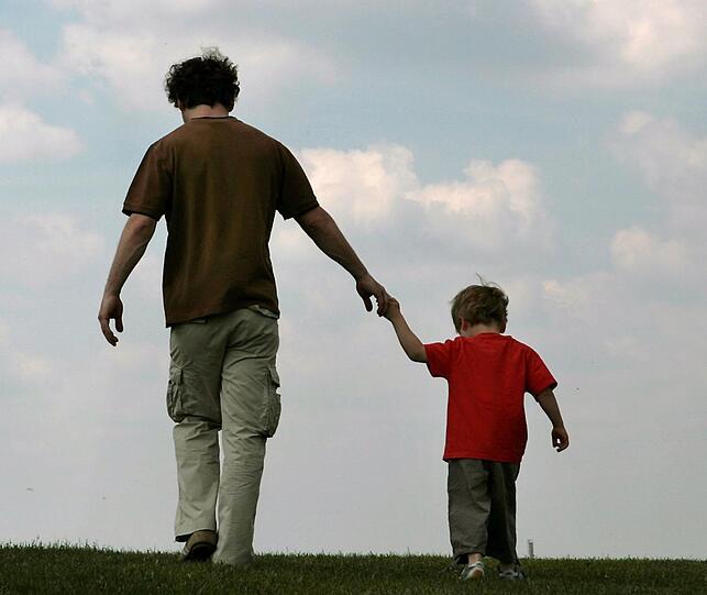 Kinder brauchen beide Elternteile - auch nach der Trennung.