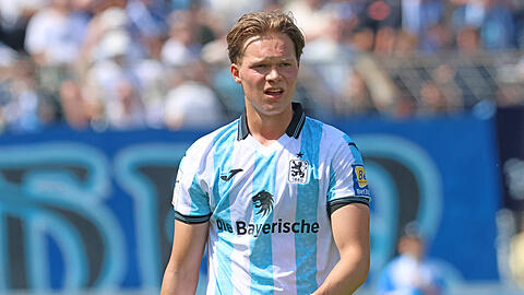 Hat einen Profivertrag bis 2028 unterschrieben: 1860-Youngster Xaver Kiefersauer.