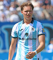 Hat einen Profivertrag bis 2028 unterschrieben: 1860-Youngster Xaver Kiefersauer.
