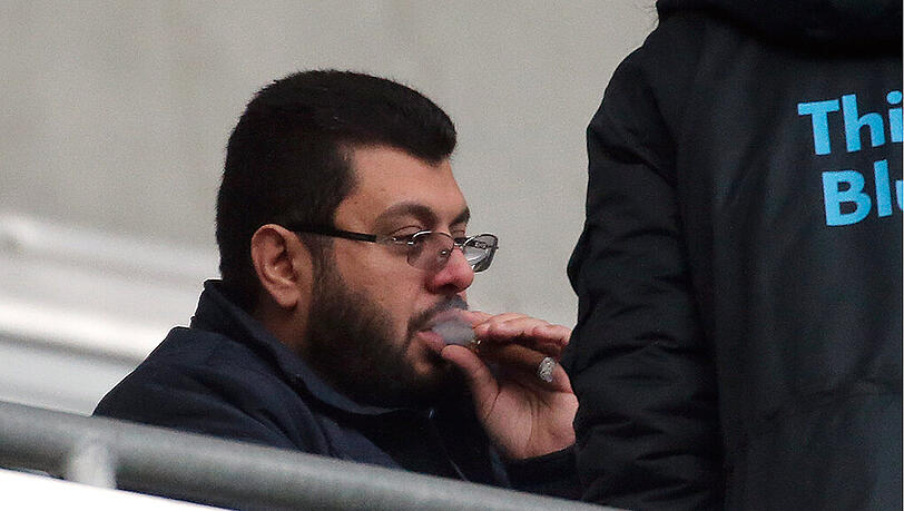 Stolzer Löwe: Hasan Ismaik, jordanischer Milliardär und Finanzier des TSV 1860. Stolzer Löwe: Hasan Ismaik, jordanischer Milliardär und Finanzier des TSV 1860.