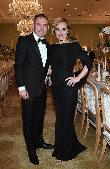 Caren Miosga mit Tobias Grob