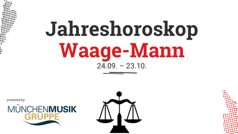 Das Jahreshoroskop 2026 für den Waage-Mann.