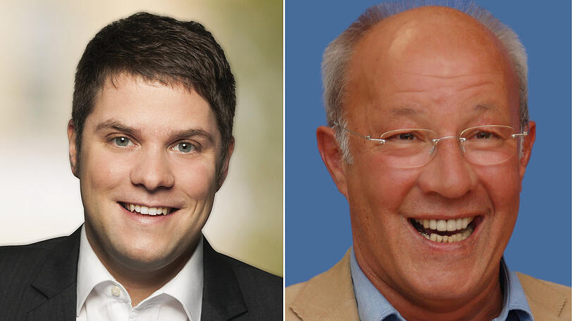 Markus S. Lutz (SPD) und Ernst Dill (SPD).