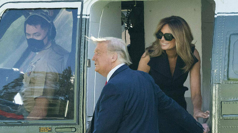 Das berüchtigte Foto mit dem angeblichen Double von Melania Trump.