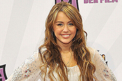 So wie sie wollen viele Mädchen sein: Teenie-Star Miley Cyruy