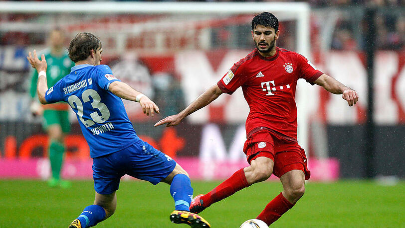 Der bislang einzige Einsatz für Serdar Tasci beim FC Bayern: 53 Minuten gegen den SV Darmstadt 98. Der bislang einzige Einsatz für Serdar Tasci beim FC Bayern: 53 Minuten gegen den SV Darmstadt 98.