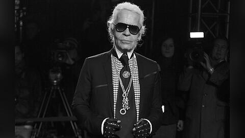 Karl Lagerfeld starb 2019.