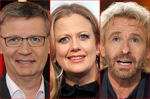 Jauch, Schöneberger und Gottschalk sind das neue Show-Trio beim Privatsender RTL.