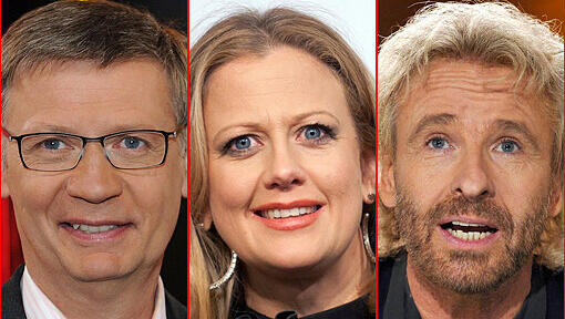 Jauch, Schöneberger und Gottschalk sind das neue Show-Trio beim Privatsender RTL. Jauch, Schöneberger und Gottschalk sind das neue Show-Trio beim Privatsender RTL.