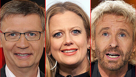Jauch, Schöneberger und Gottschalk sind das neue Show-Trio beim Privatsender RTL.