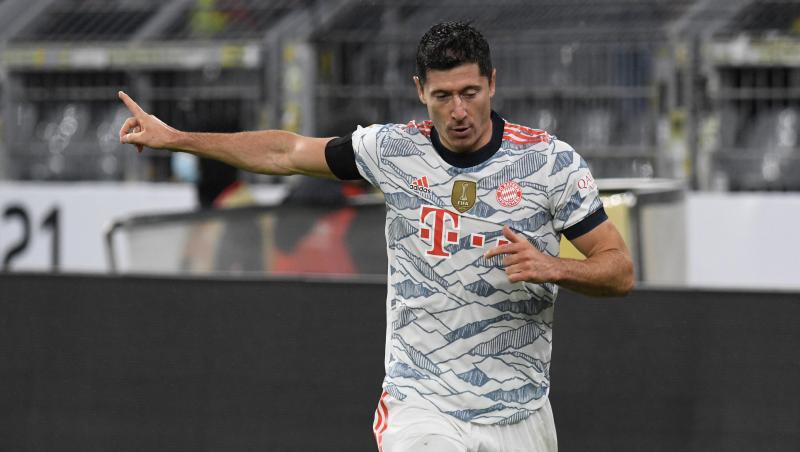 Bayern-Stürmer Robert Lewandowski trifft und trifft und trifft.