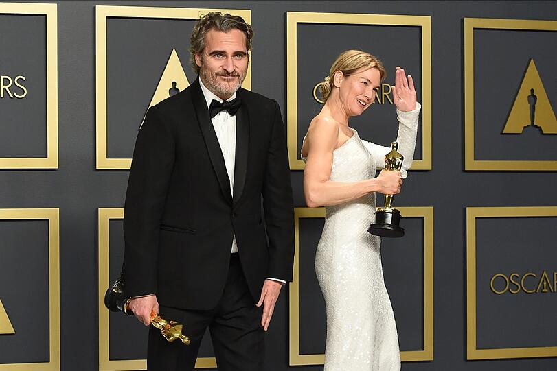 Oscar als bester Hauptdarsteller und Hauptdarstellerin: Joaquin Phoenix und Renee Zellweger