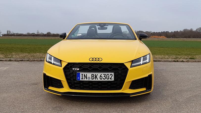 Klare Sache: Hier kommt ein Audi mit angenehm zurückhaltend dimensioniertem Kühlergrill.
