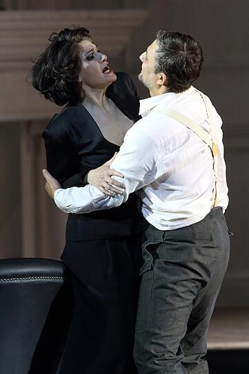 Verdis "Otello" mit Jonas Kaufmann, Anja Harteros und Gerald Finley im Nationaltheater.